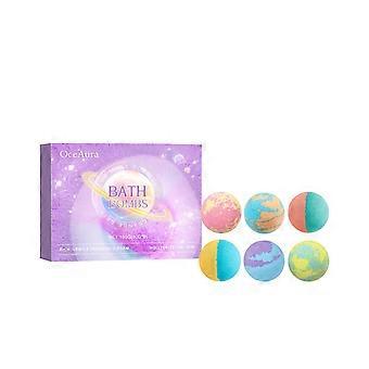 Oceaura Bubble Salt Badbal, Schuimdouchegeur, Hydraterende Bloemengeur, Langdurige Geur, Plantaardige Reinigende Badbal