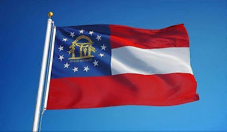 Georgia State Flag Zy0689