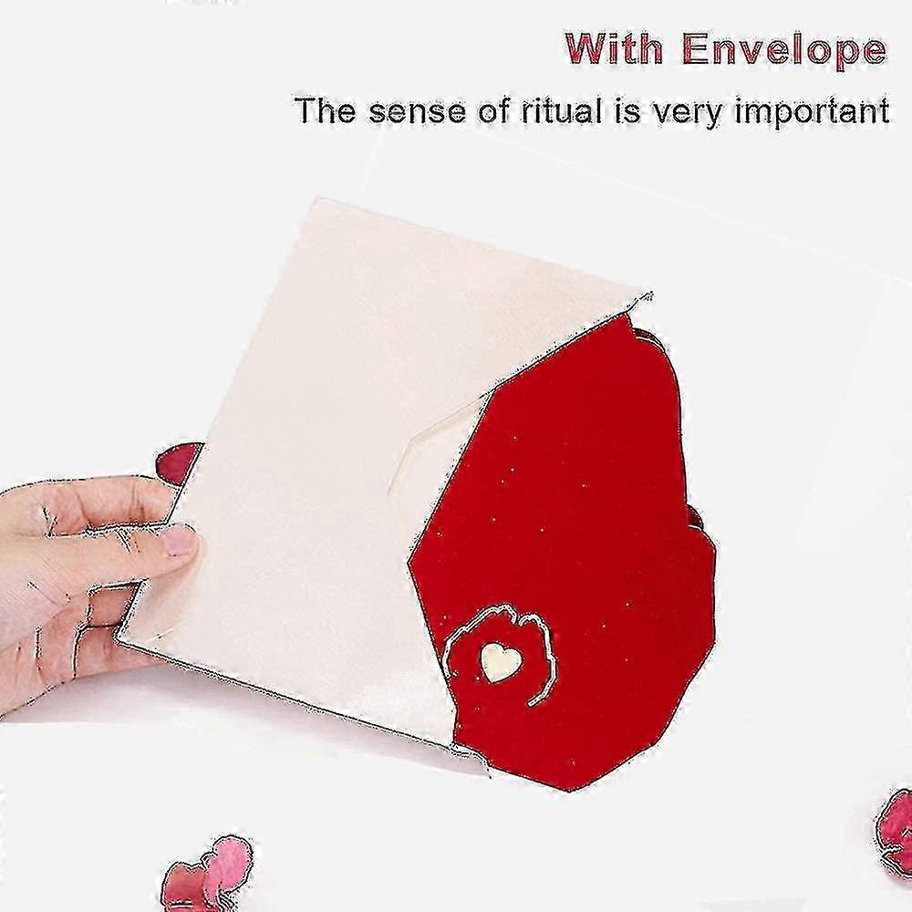 Handmade 3D Pop Up Card Palm Shape