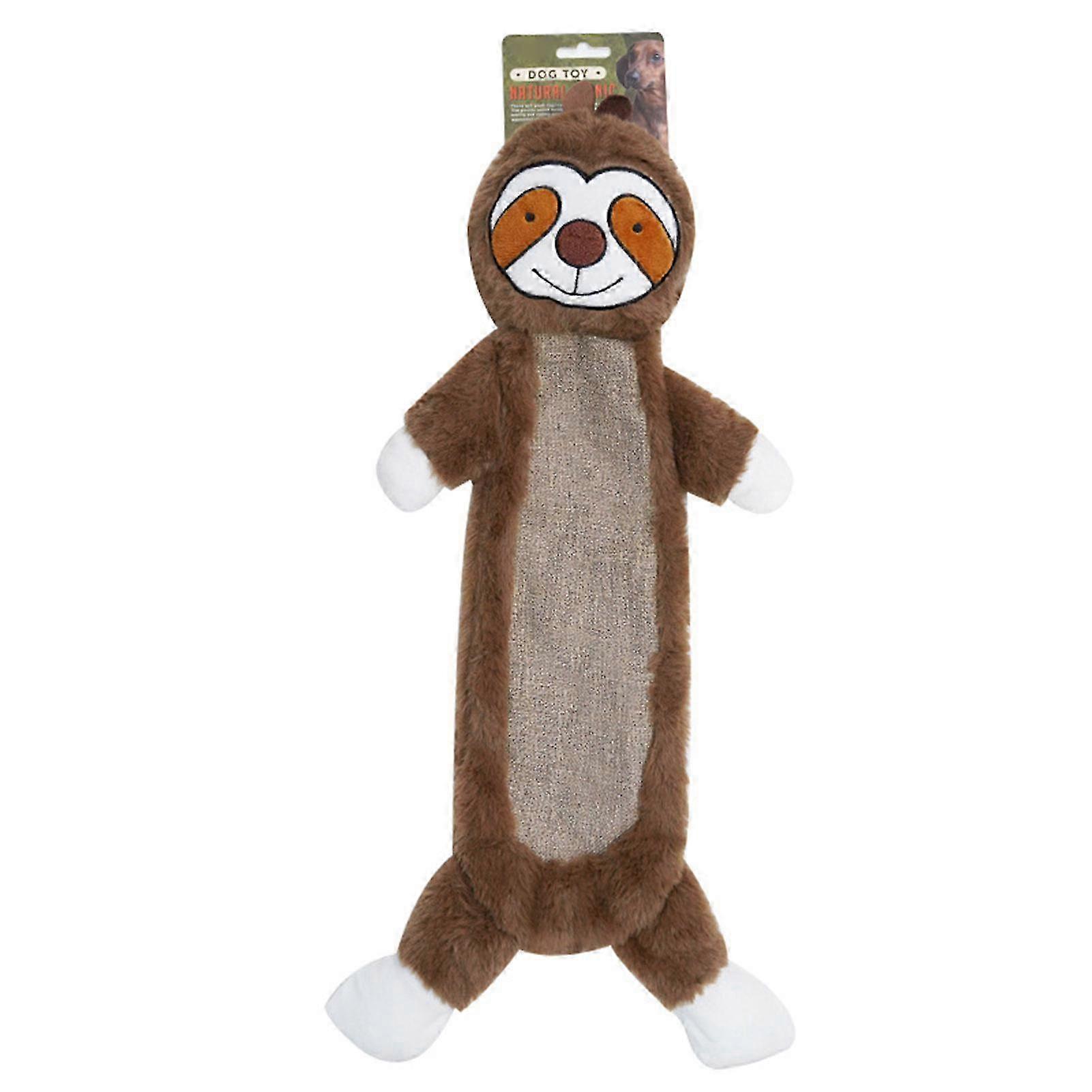 Calming Squeaky Plush Dog Toy for Anxiety