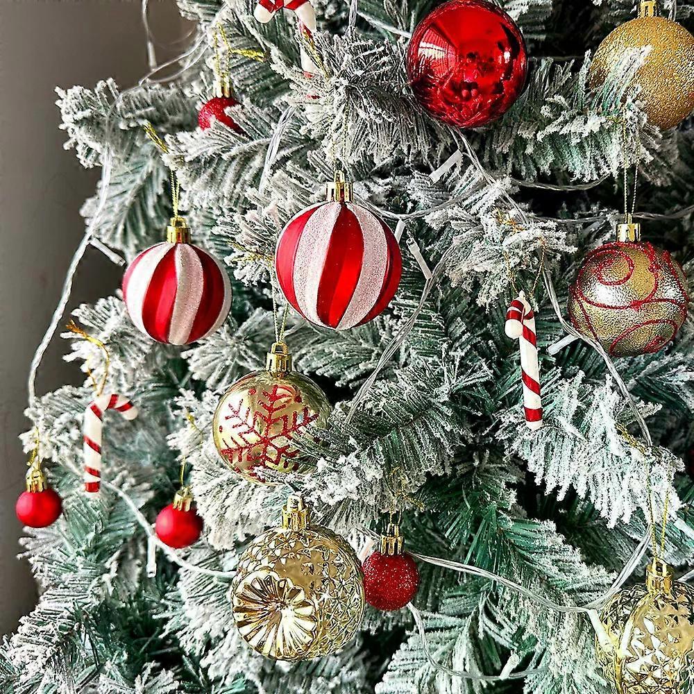 Shatterproof Vibrant Christmas Baubles