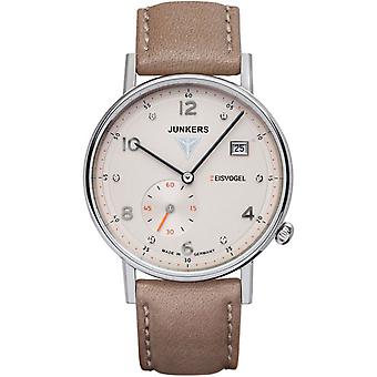 Junkers eisvogel f13 Quartz Analog Woman Watch with Cowskin Bracelet 6731-4