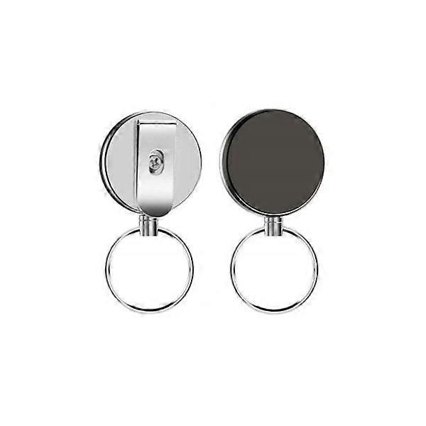 Retractable key ring with yo-yo function and string 62 cm 1 Pack