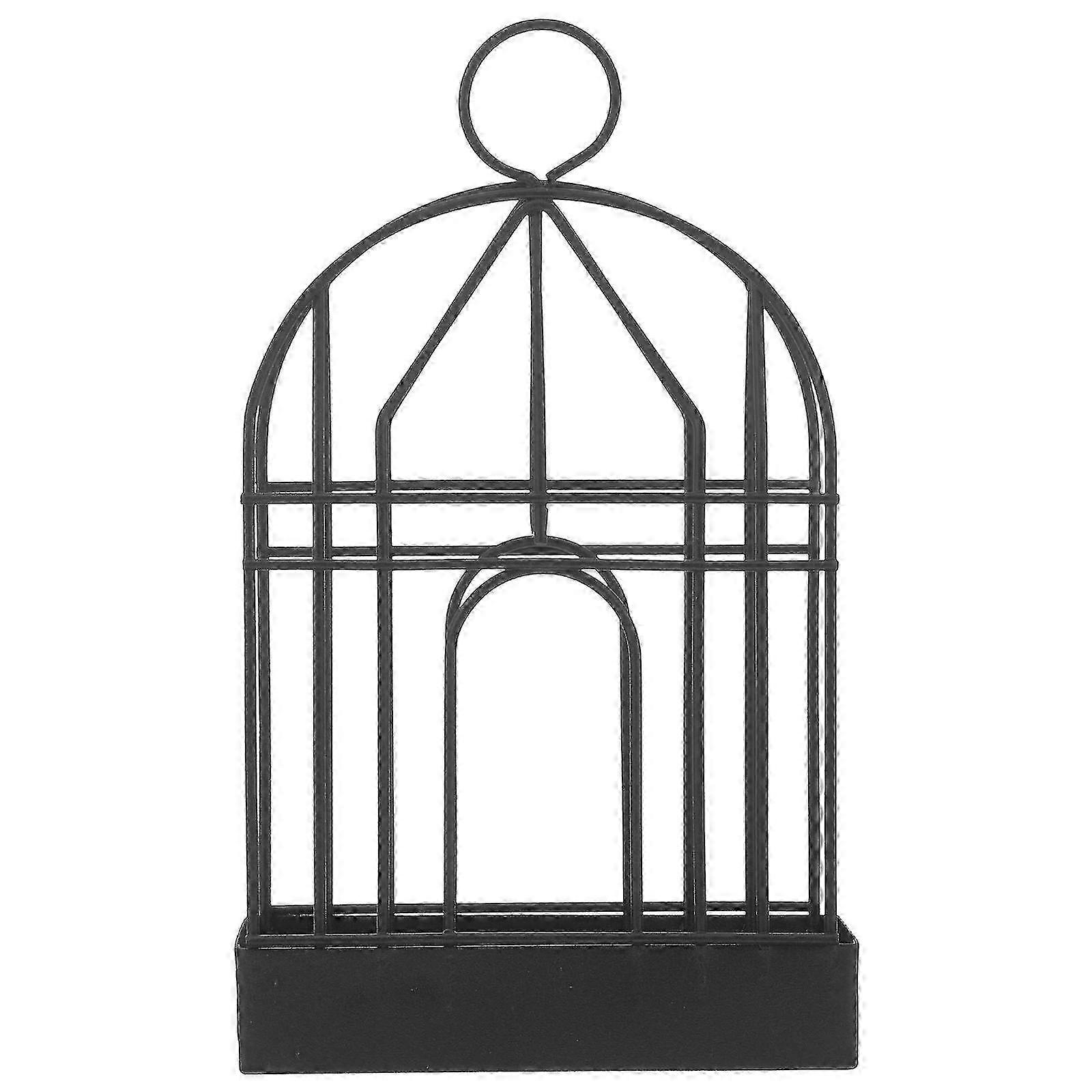 Iron Birdcage Incense Bracket