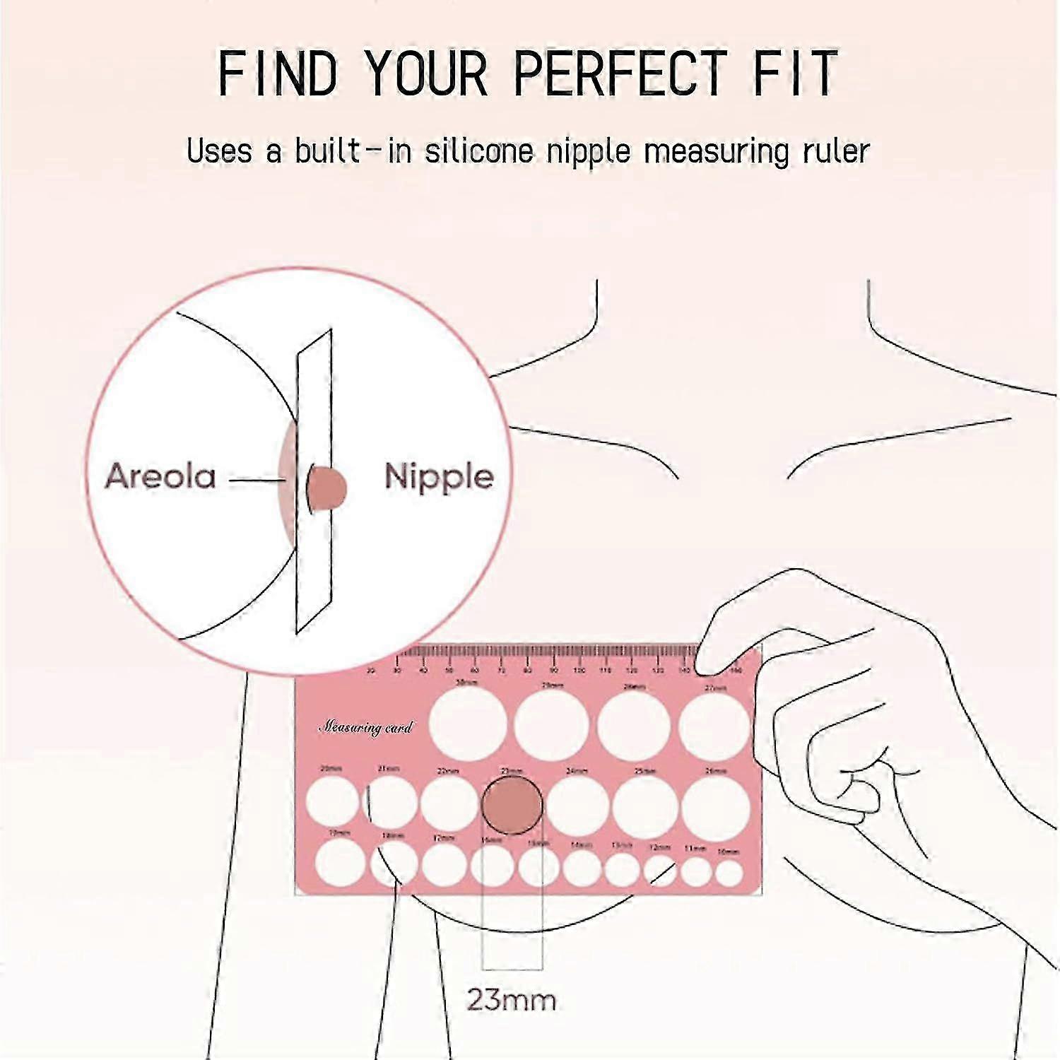 Multi-Size Breastfeeding Nipple Ruler