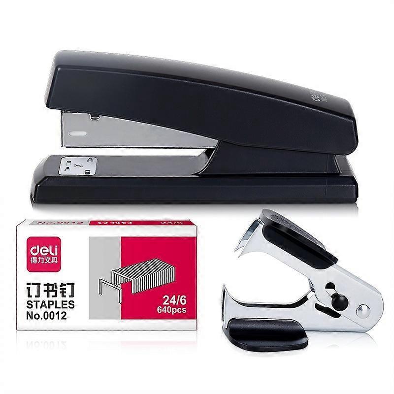 Durable Medium Stapler Set with Remover
