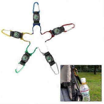 Water Bottle Holder Clips 5Pcs - Outdoor Belt Buckle for Hiking and Camping