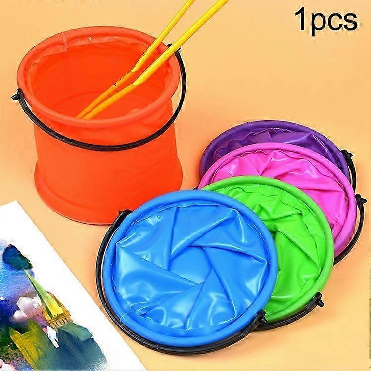 Flexible Waterproof Folding Pen Bucket
