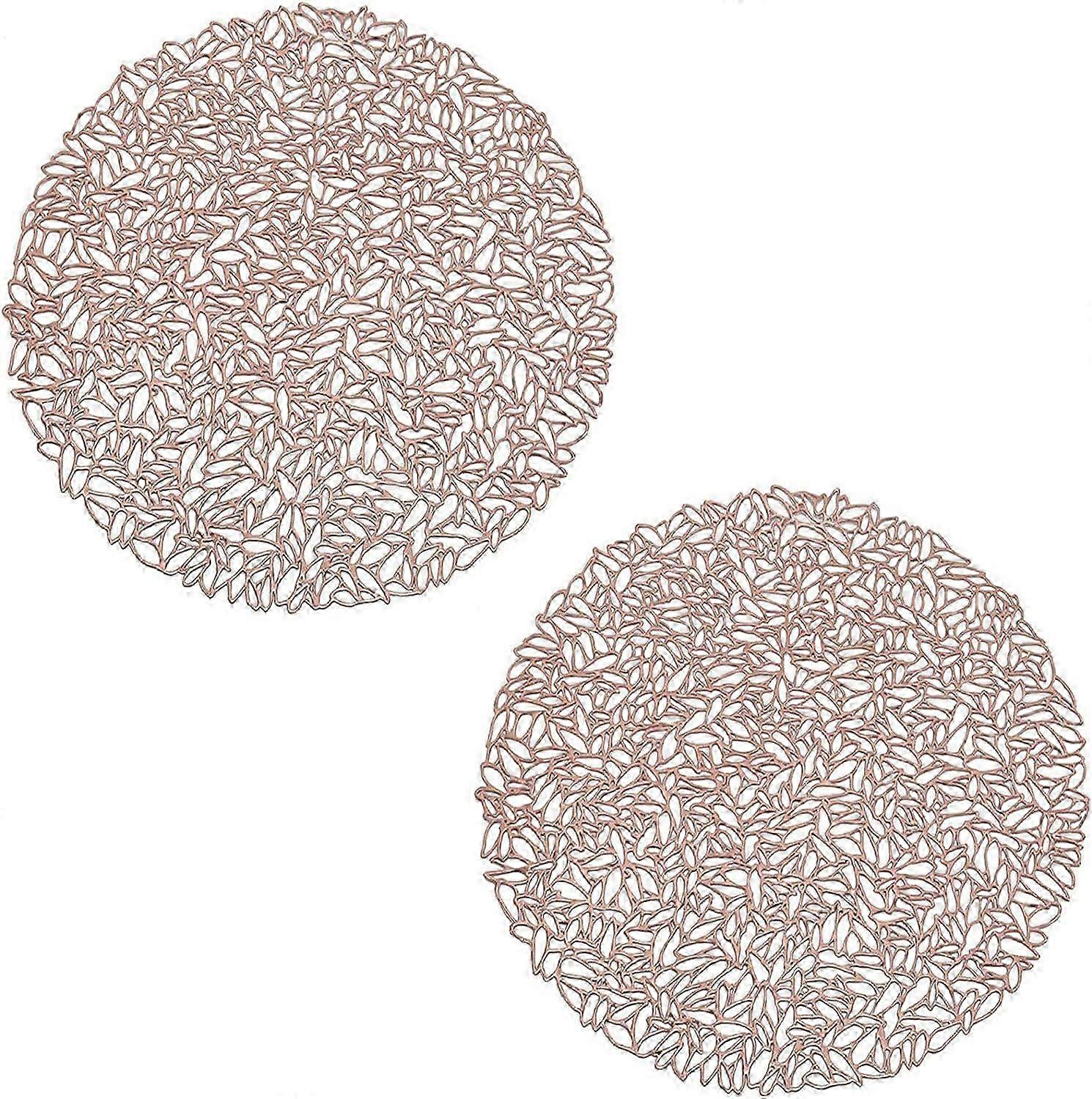 38cm Round PVC Insulation Placemat