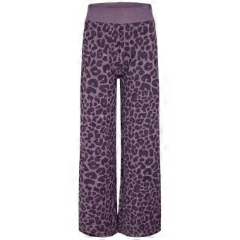 Boss Womens/Ladies Leopard Print Wide Leg Lounge Pants