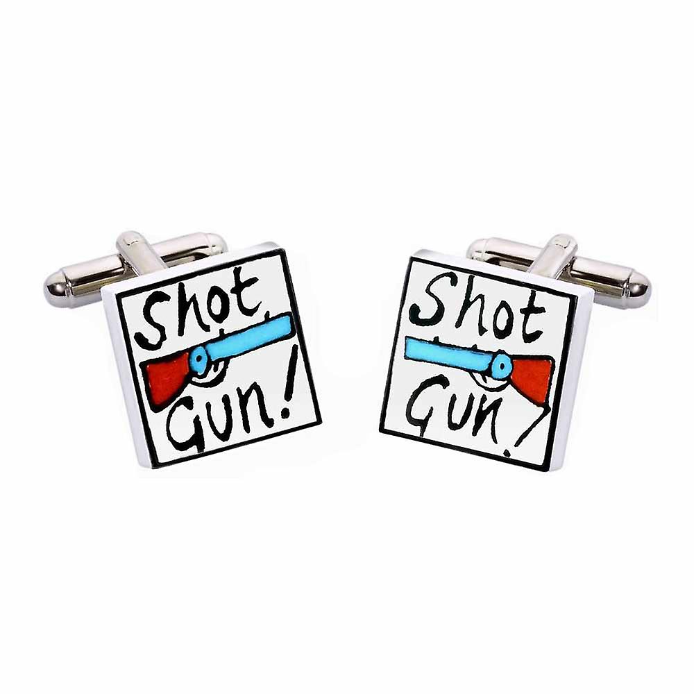 Shot Gun Cufflinks by Sonia Spencer