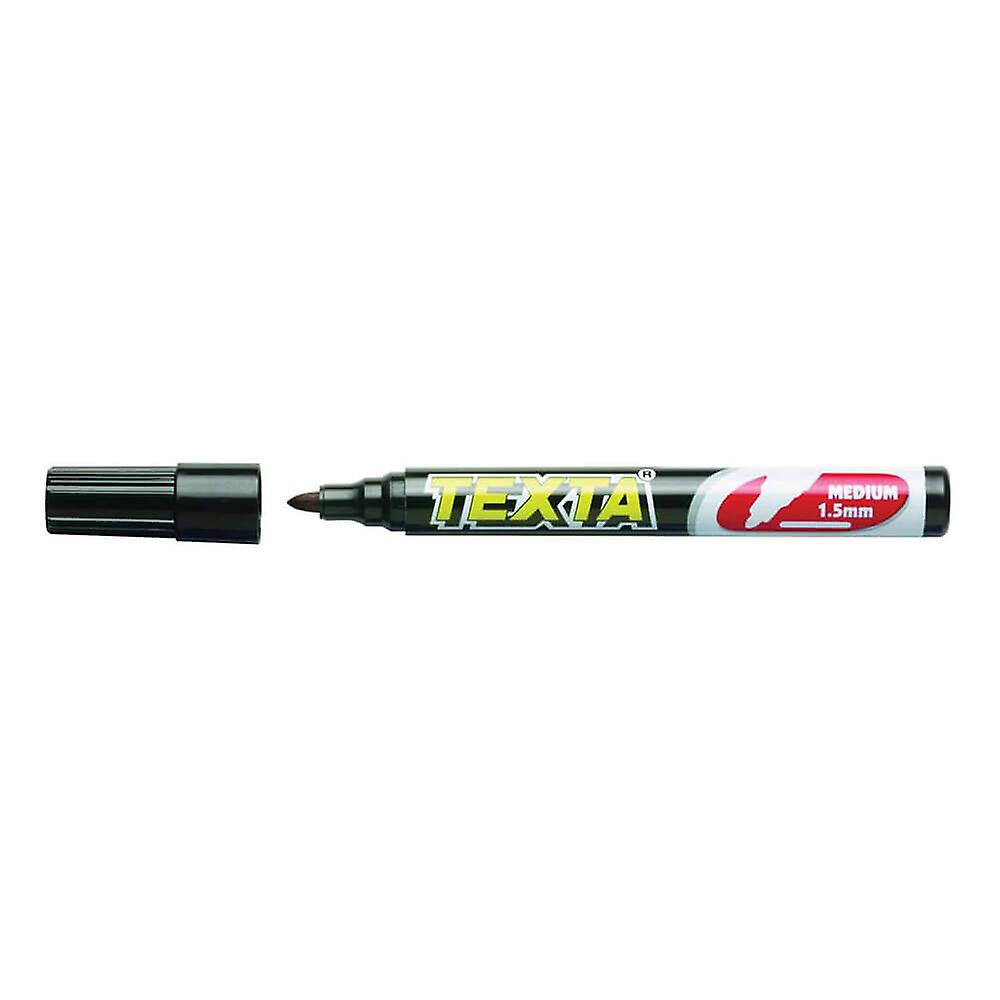 Texta Permanent Marker Black Dries Instantly Water Proof Xylene Free Non Toxic