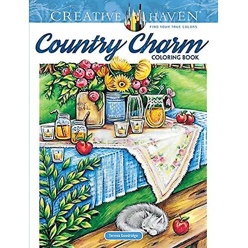 Creative Haven Country CharmColoring Book