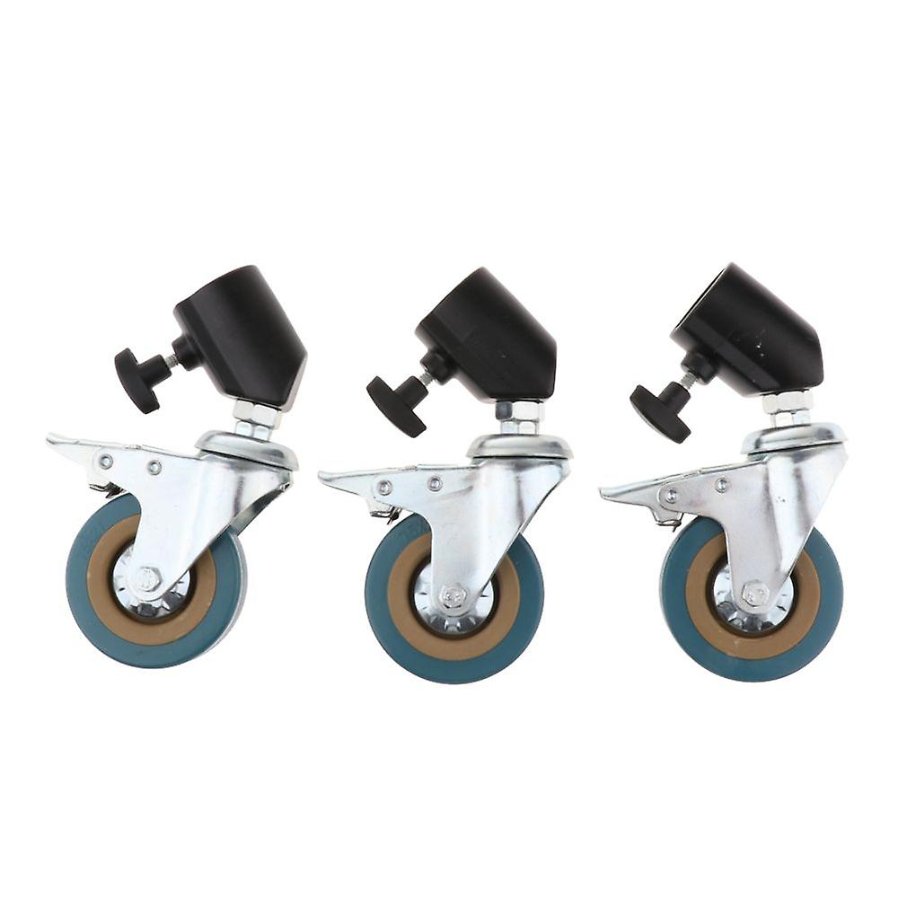 Wheeled Lamp Holder Brake Lock