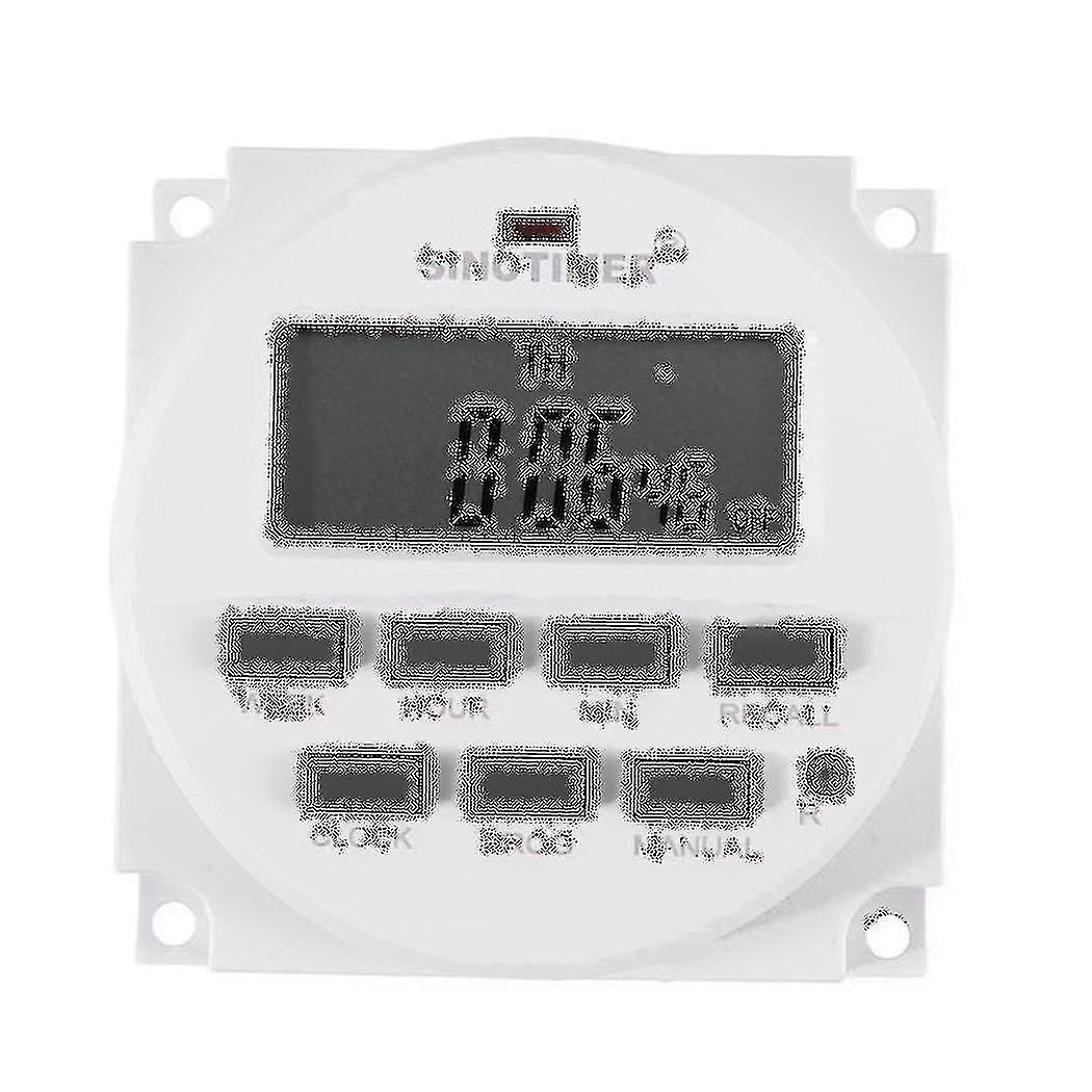 Sinotimer Tm618h-2 220v Ac Digital Time Switch Output Voltage 220v 7 Day Weekly Programmable Timer