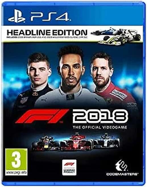 F1 2018 - Headline Edition (PS4) - New & Sealed
