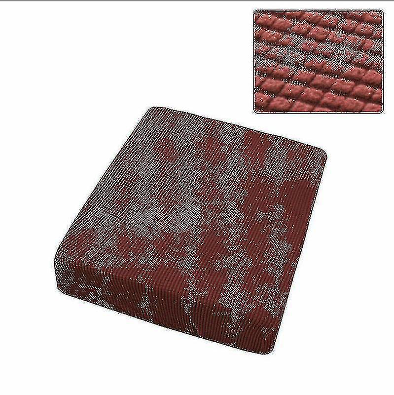 3 Seatr Sofa Seat Cushion Pad Cover Couch Sofa Mat Slipcovers Protector(wine Red)