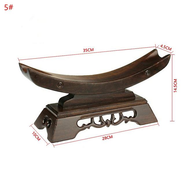 Sword Stand Solid Wood Sword Display Samurai Sword Holder Stand Home Decor Craft
