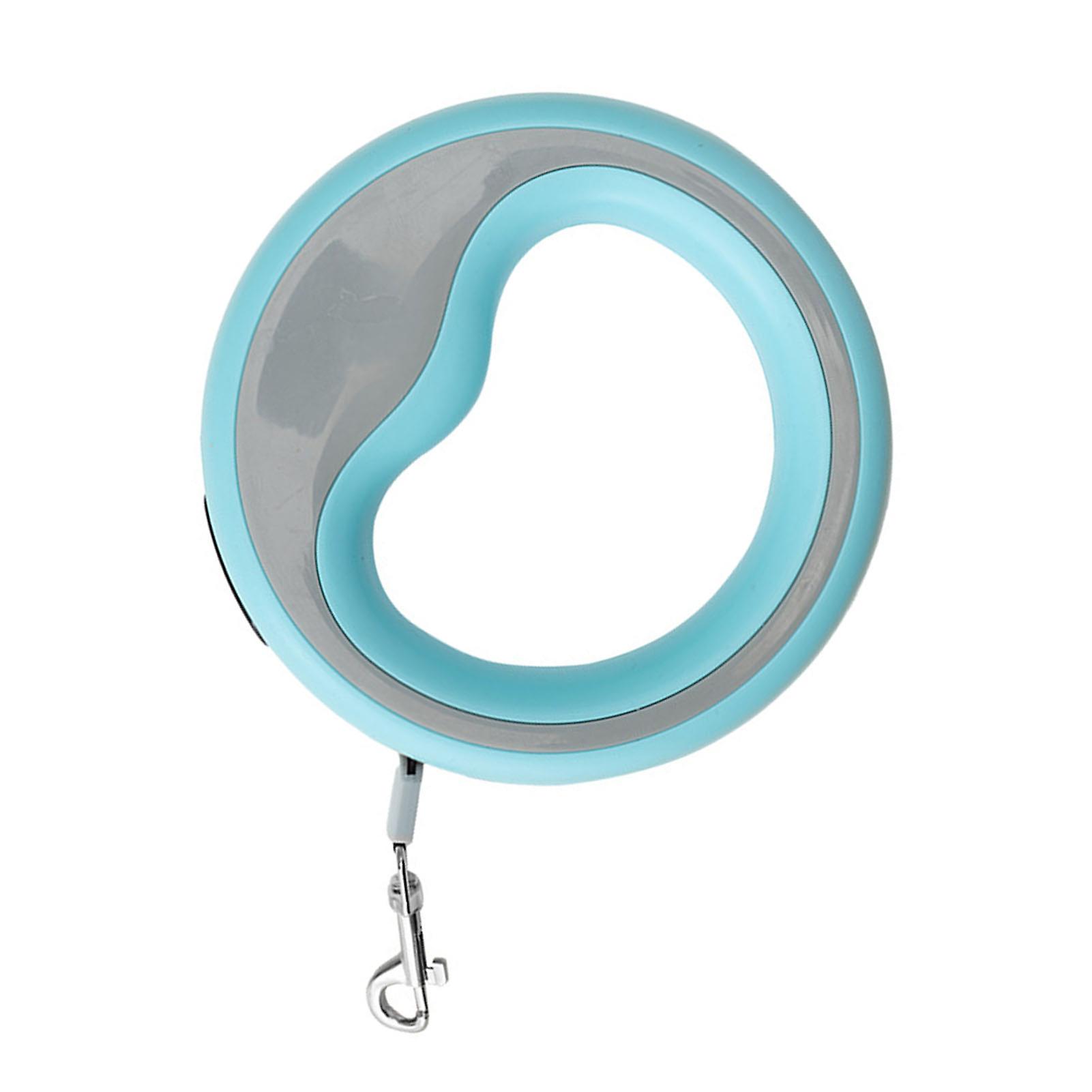 Retractable Dog Leash Ergonomic Heavy Duty Automatic Retractable Pet Rope for Pet Dog Cat Walking Training Blue