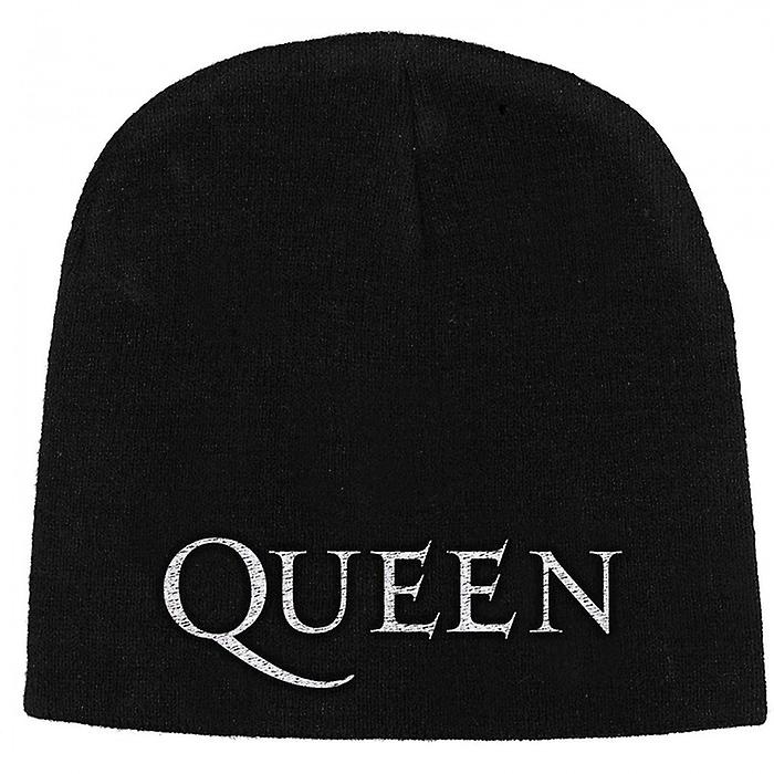 Queen Unisex Adult Logo Beanie