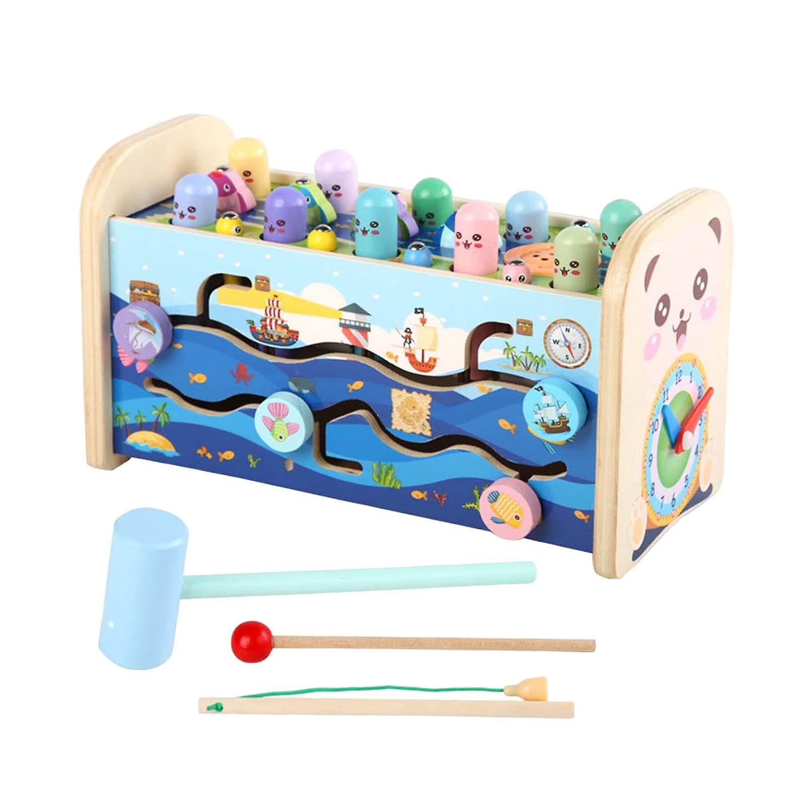 Hamster Toy Set Hammering Toys Practical for Learning Activities Holiday 7 Modes