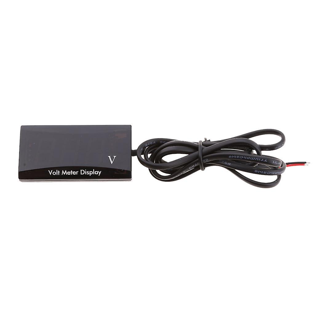 8-16V LED Display Digital Voltmeter Panel Voltage Meter for Car
