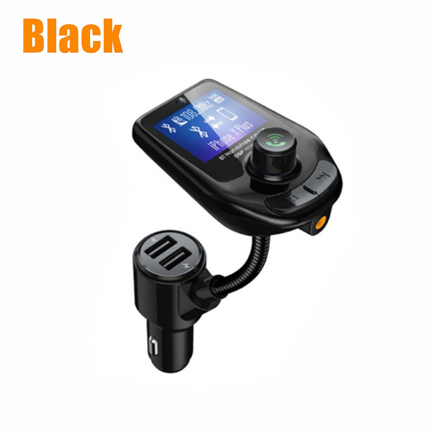Bluetooth FM Car Transmitter MP3 Handsfree Radio Adapter Kit Dual USB Charger