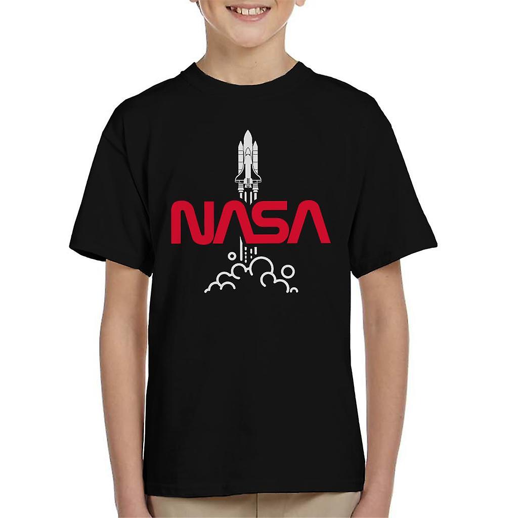 NASA Shuttle Launch Logo Kid's T-Shirt