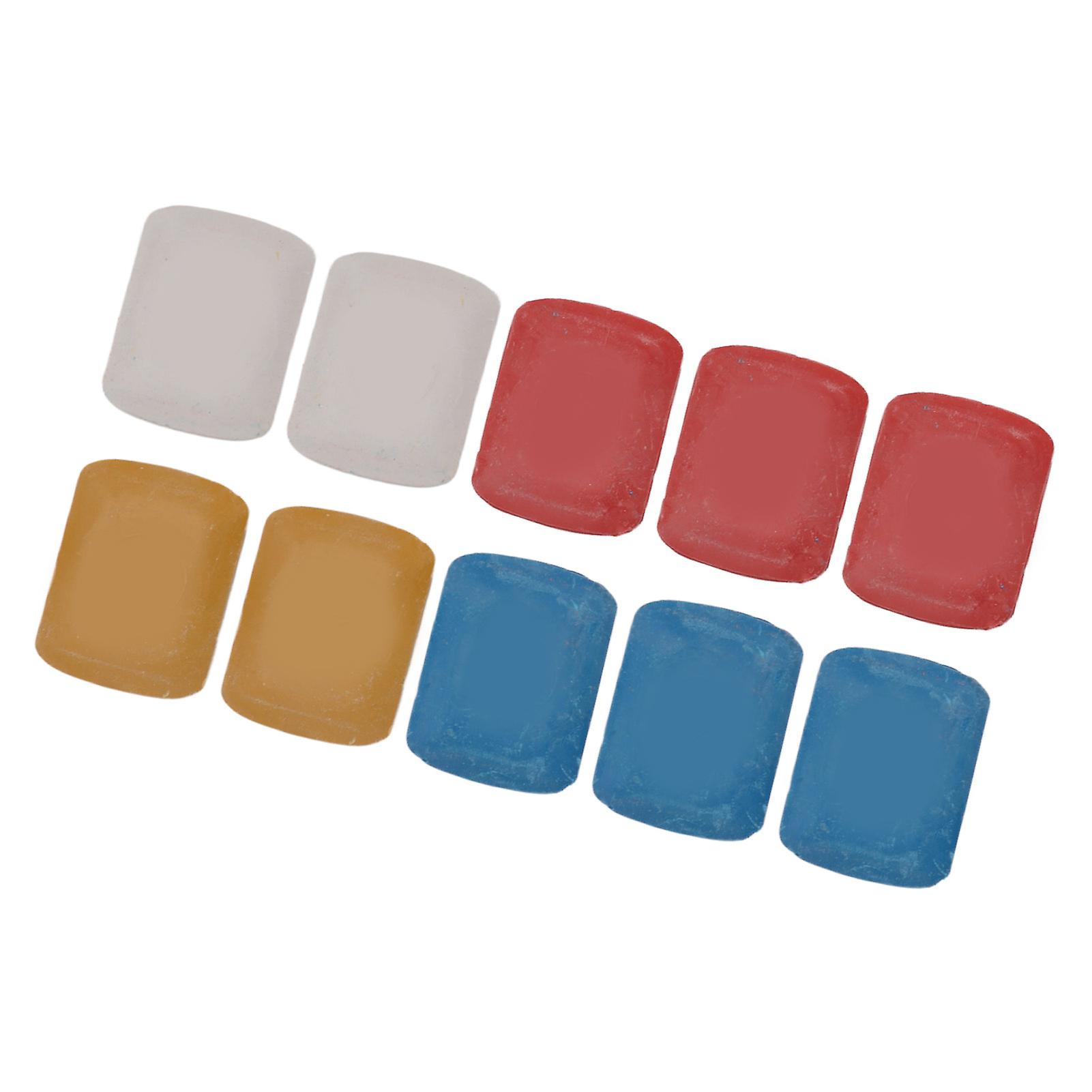 10Pcs Tailors Chalk 4 Colors Wide Application Easy Removal Easy to Apply Fabric Chalk for Tailoring Fabric DIY