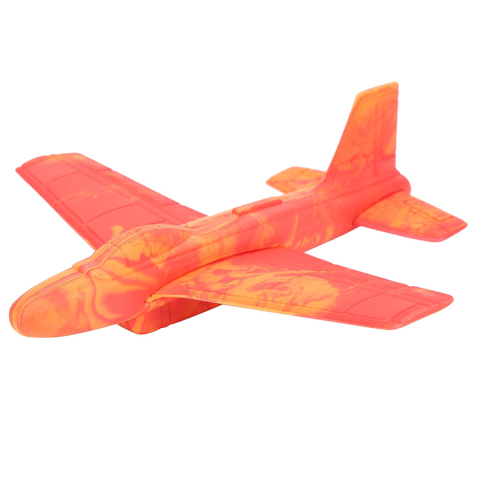 Verdant Touch Foam Airplane Toyfor Kids Foam Airplane Glider Toy for Kids, Outdoor Throwing Aircraft Model, Red