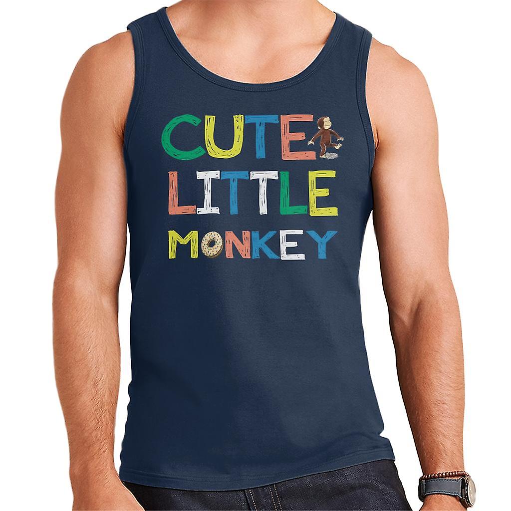 Curious George Cute Little Monkey Men's Vest