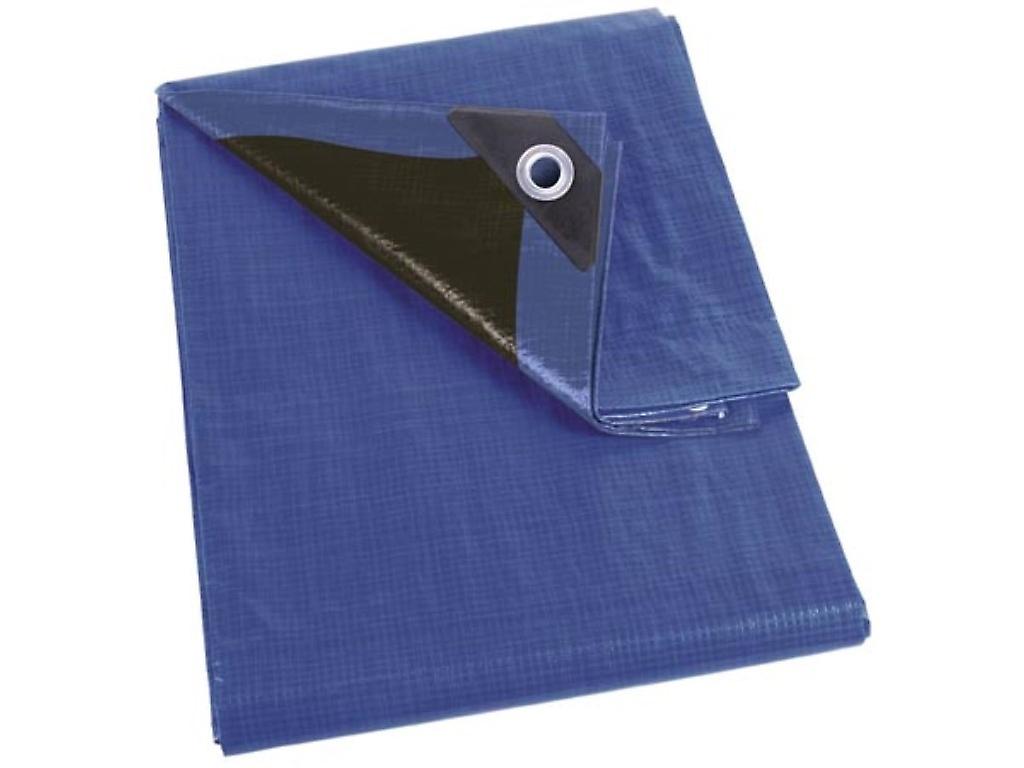 Tarpaulin - Blue/Black - Super Strong - 5 x 5 m