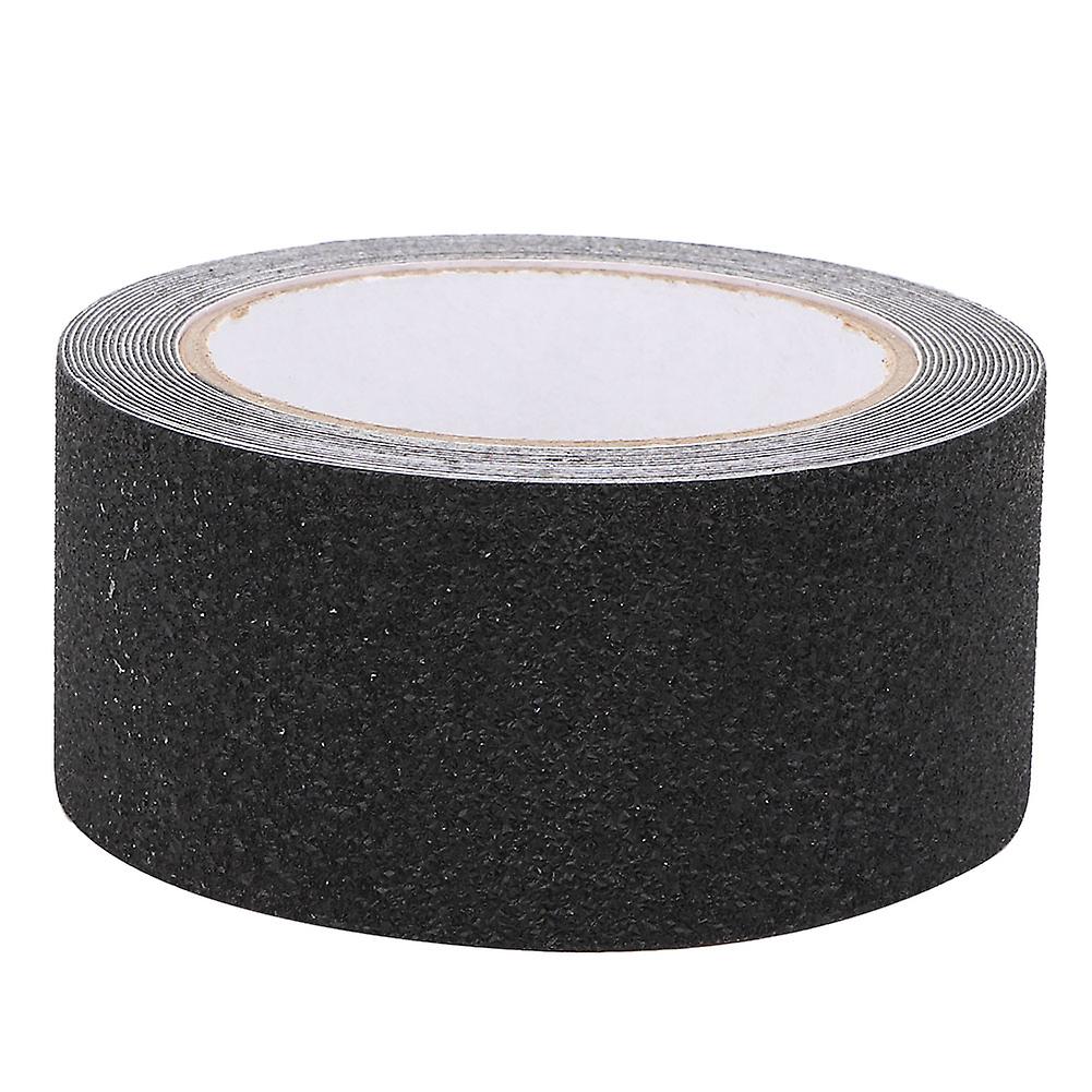 PEVA/PU Rubber Non slip Tape Floor Stair Step Anti Slip Abrasive Safety Strip 5m(Black)