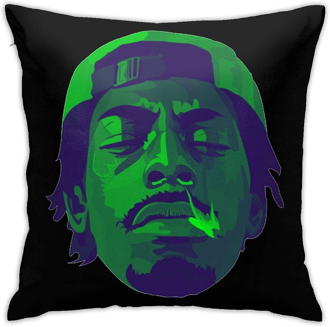 Meechy Darko Pattern Pillowcase Meechy Darko Multicoloured Generalduty 18inch