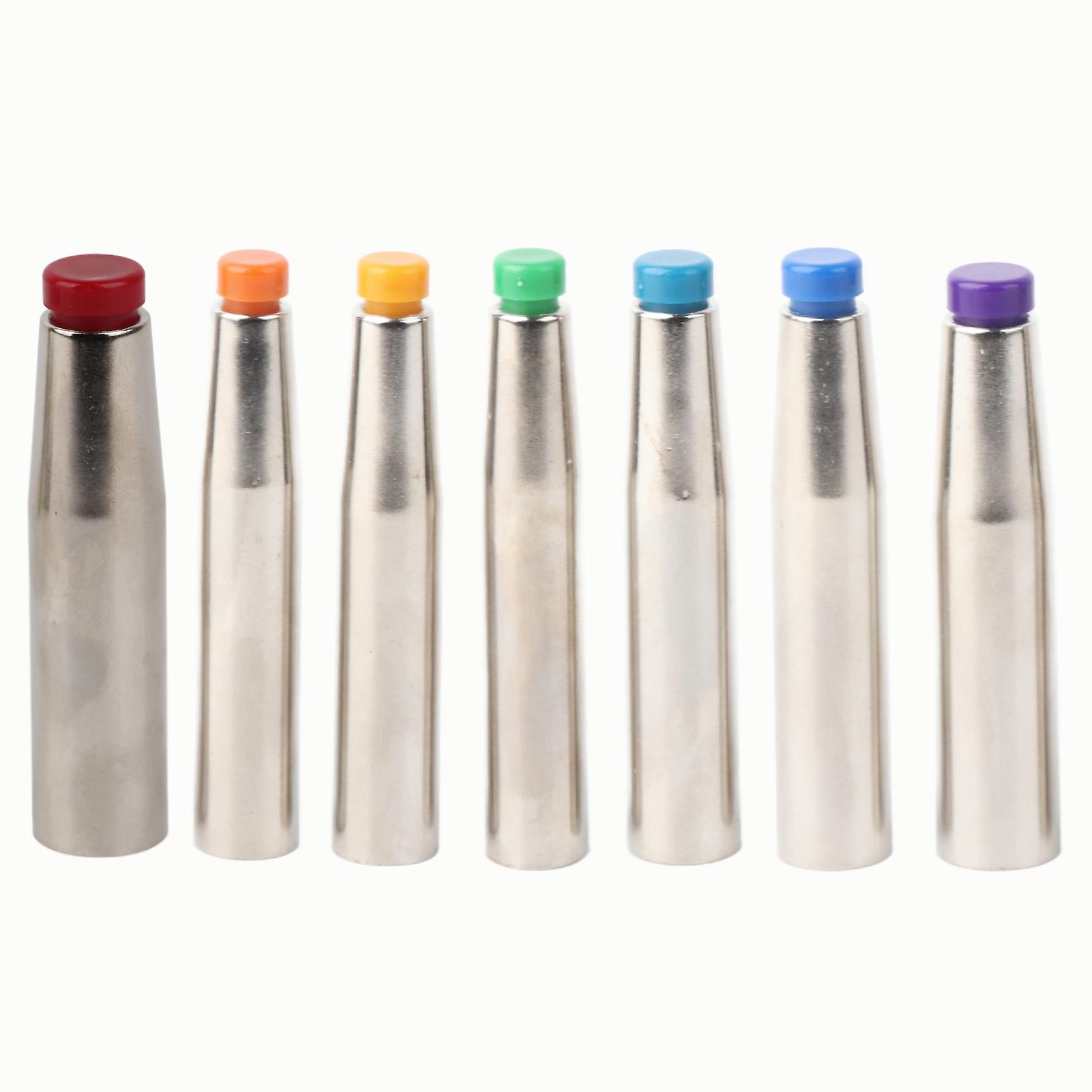 7pcs Automotive Air Conditioning Compressor Oil Seal Removal and Installation Tool Kit with 7 Color-Coded Handles Durable and Easy to Use