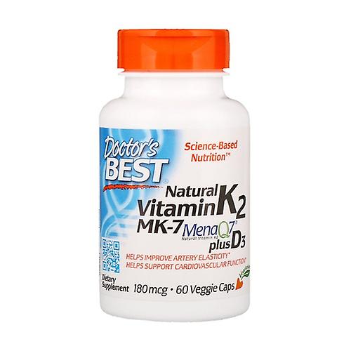 Artery prime with menaq7 180mcg 60 vegetable capsules of 180mg
