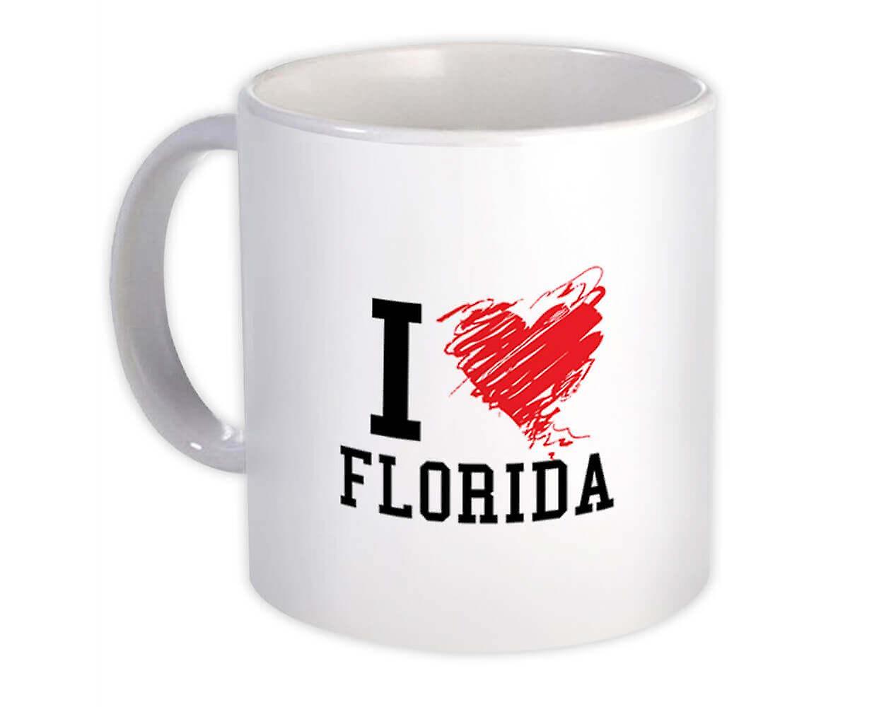 Gift Mug: I Love Florida USA