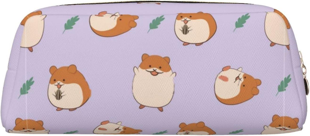 FS1165 Cute Hamster Zipper Pencil case Large-Capacity Stationery