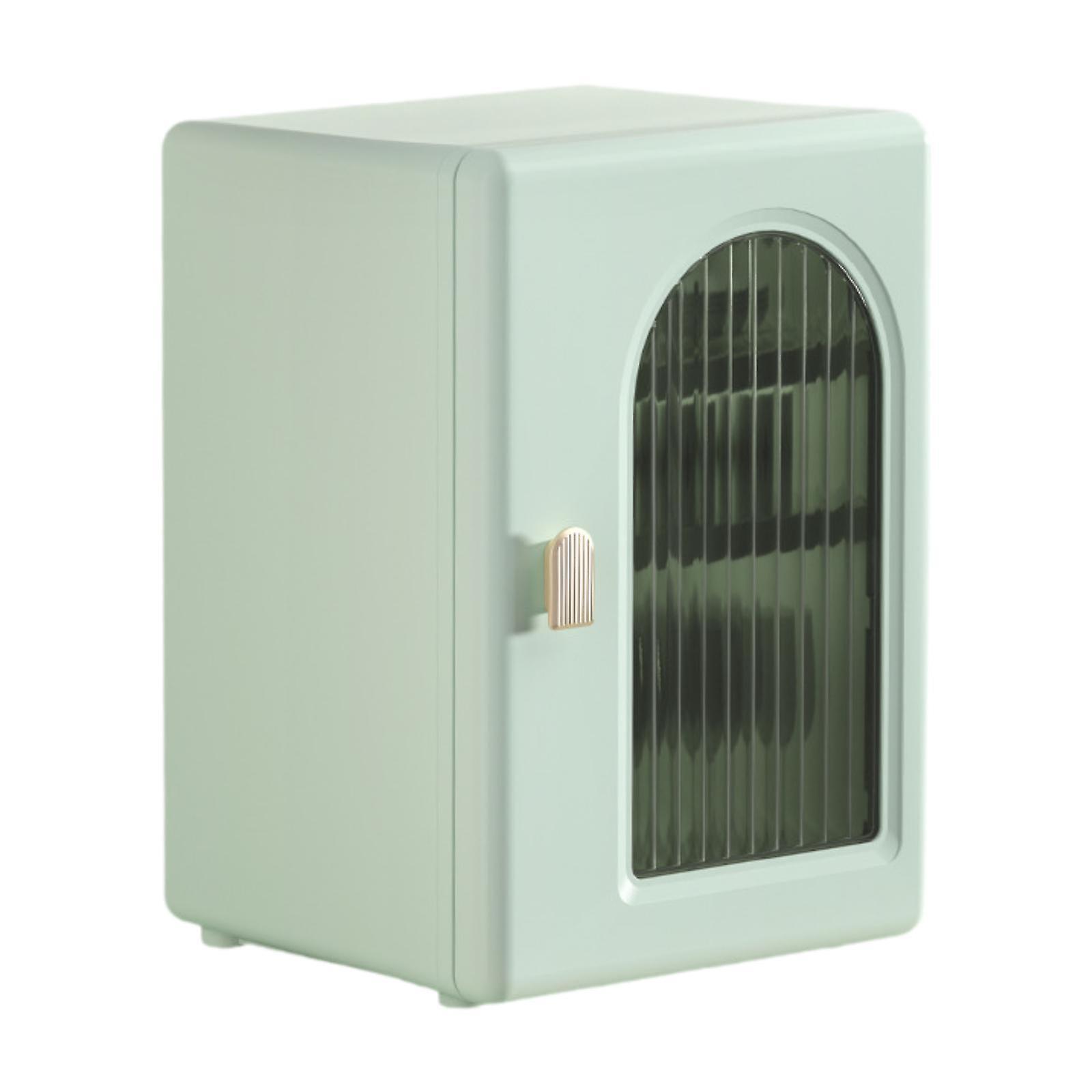 Boîte de rangement porte-gobelet Organisateur de table réglable pour cuisine bureau à domicile vert crème
