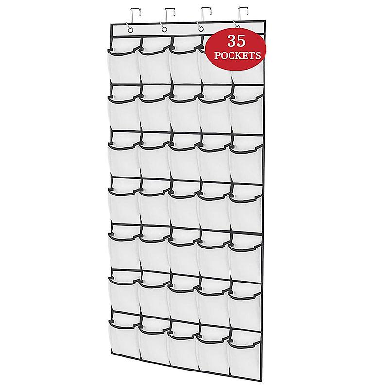 Wall storage with 35 compartments p