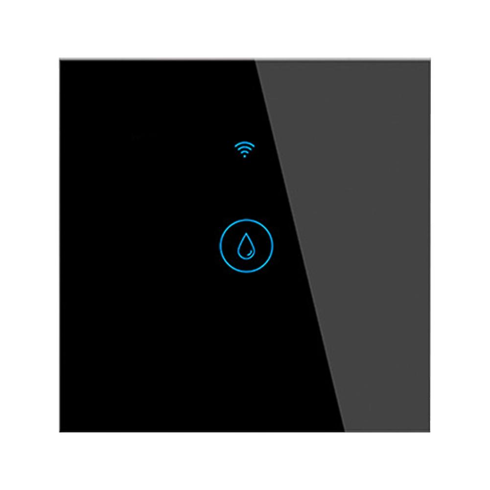 40A Tuya Smart Wifi سخان المياه المرجل التبديل الذي يعمل باللمس مكيف الهواء توقيت ضوء الاتحاد الأوروبي الجدار التطبيق ل Alexa Home Black