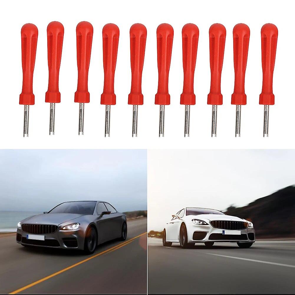 10x Bicycle Tire Valve Core Removal Tools Valve Stems Caps Installation Tools