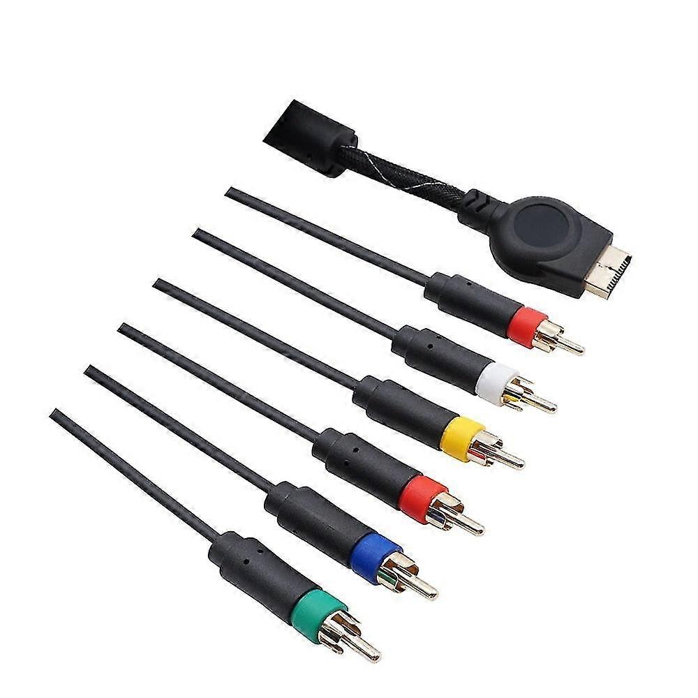 Ps2/ps3 component cable 1.8m premium high resolution game cable accessories for sony playstation 2/3