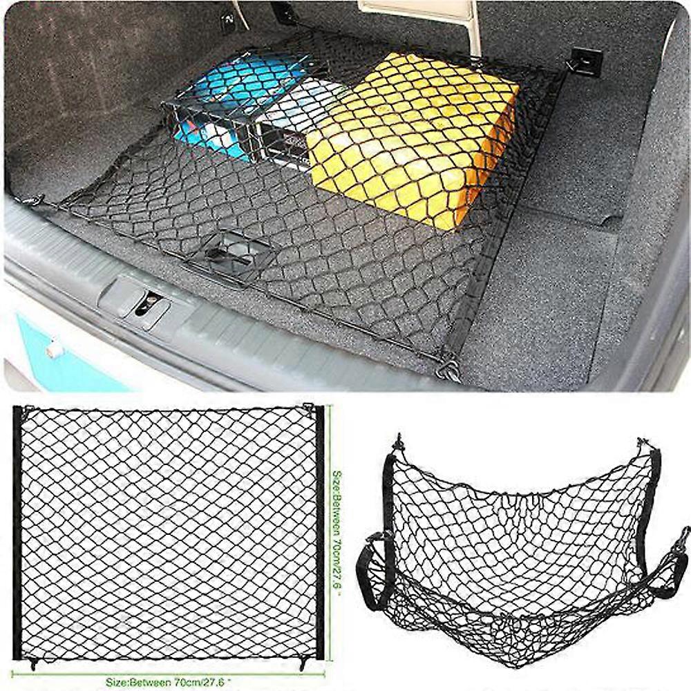 Rear Trunk Envelope Style Cargo Net For CHEVROLET CAMARO 2010-2015 Brand New EBa