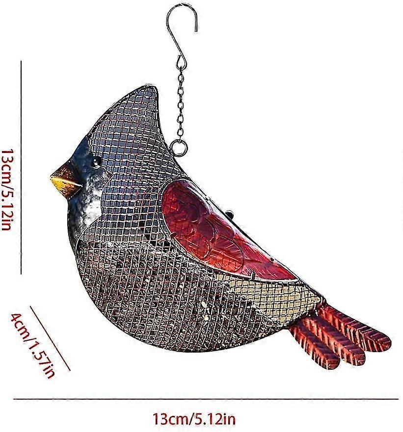 garden Bird Feeder, Bird Shaped Hanging Dispenser Decorative Bird Seed Container For Attracting Chic