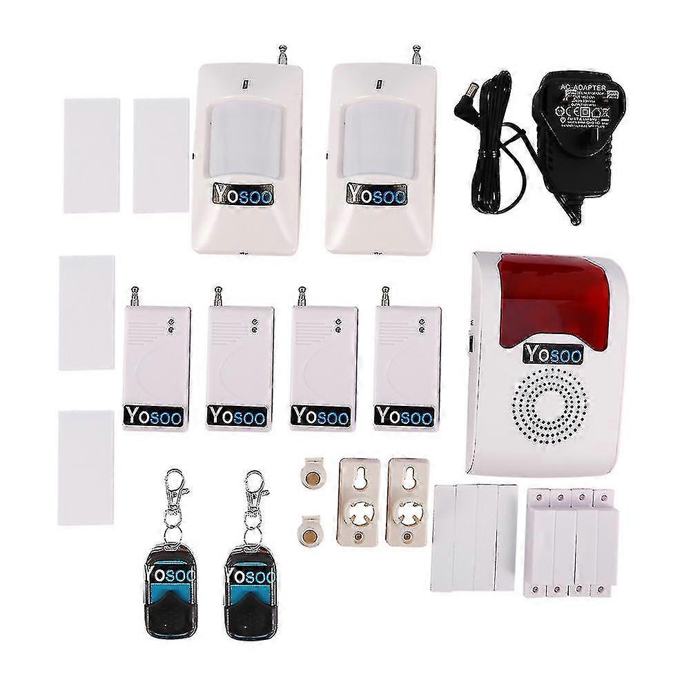 Anti-theft on-site alarm doorbell welcome bell security system infrared/pir motion sensor