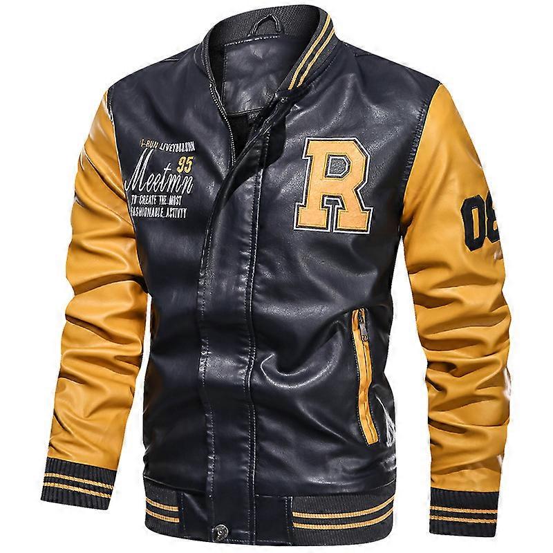 Mode Herren Lederjacke - Pu Lederjacke