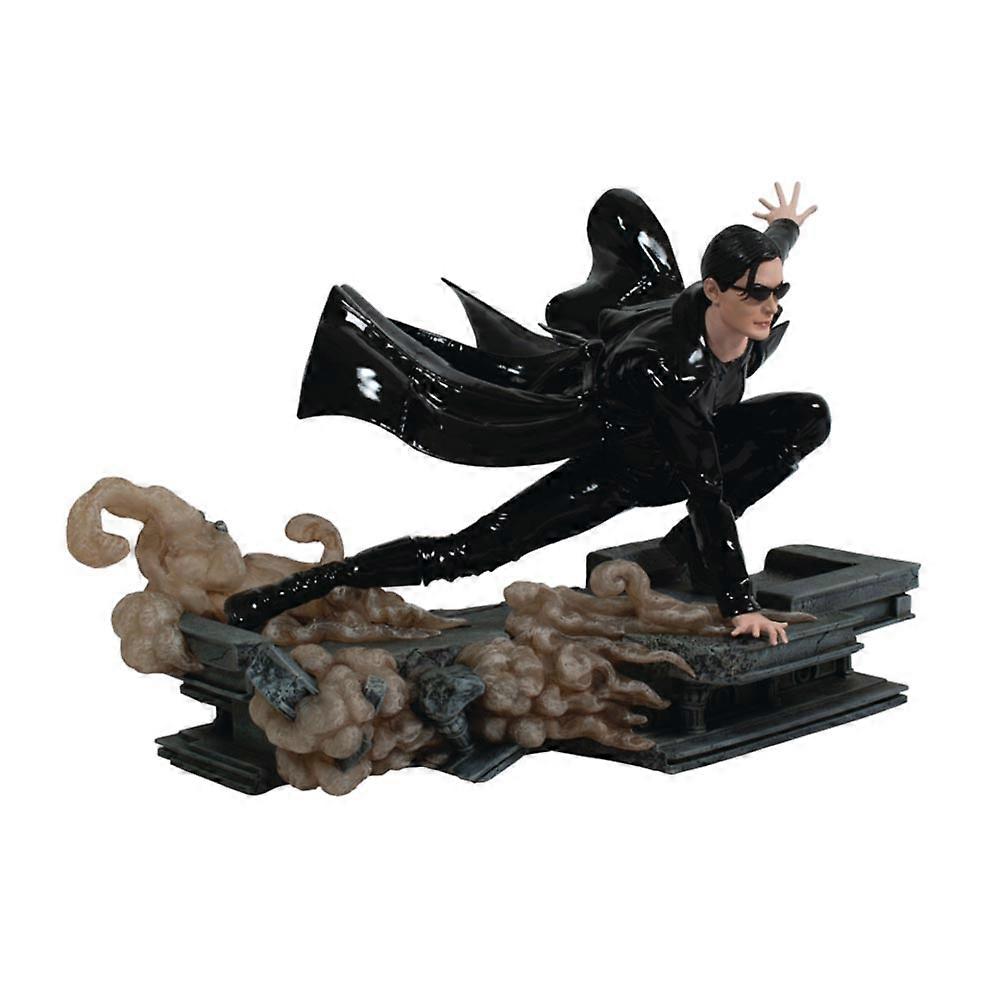 Officially Licensed Super7 The Matrix Trinity Gallery PVC Statue