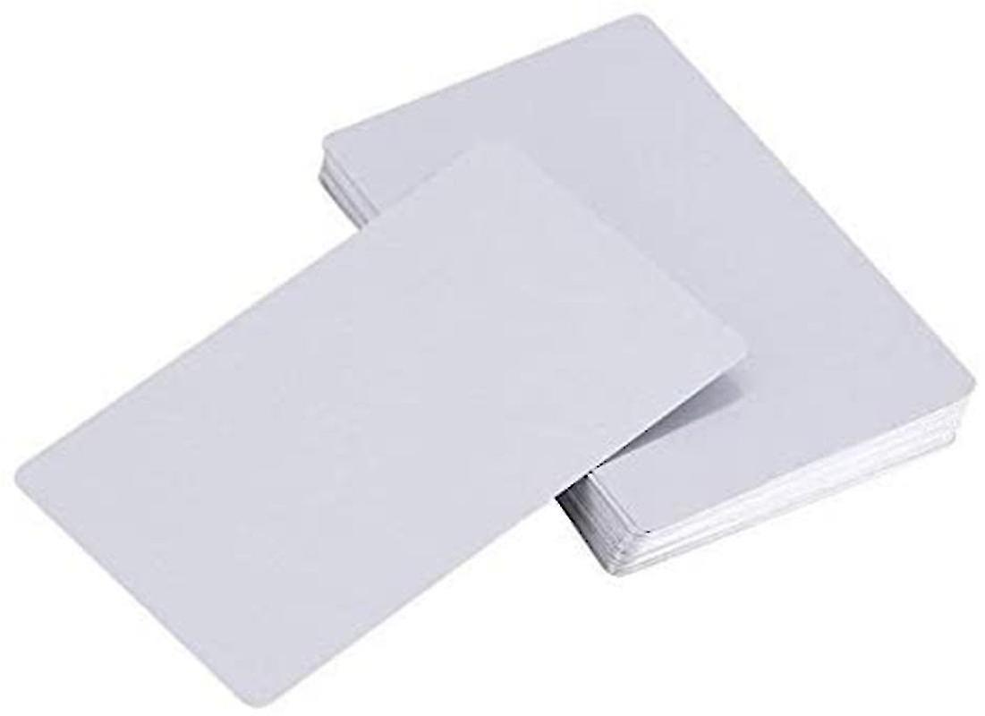 100 Pcs Blank Sublimation Metal Name Card Laser Metal Name Card Printing