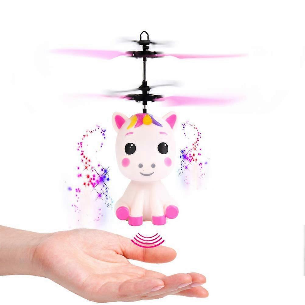 Flying Toy With Led Light Hand Controlled  Helicopter Toy